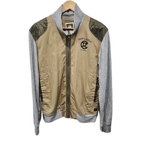 G-Star Raw Cargo Line Jarvis Cardigan Light Mens Jacket Size Large